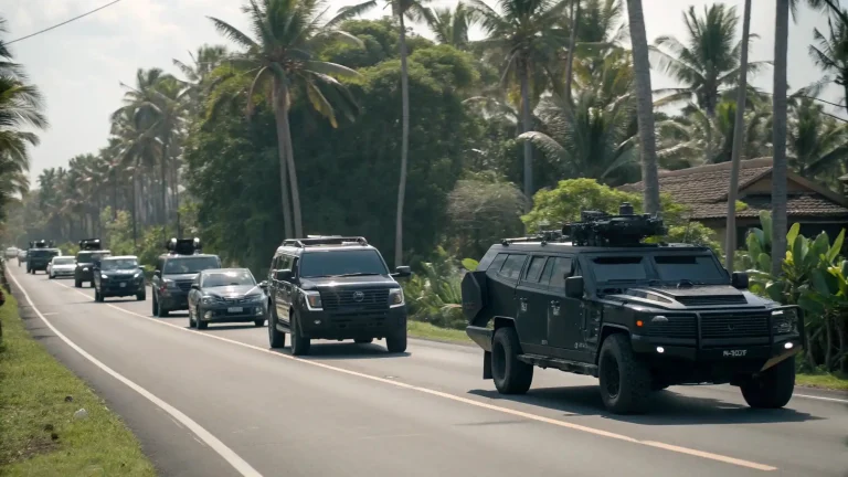 Police escort service in Bali